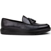 Resim Deery Hakiki Deri Antrasit Comfort Erkek Loafer - 01840mantp01 Antrasit 