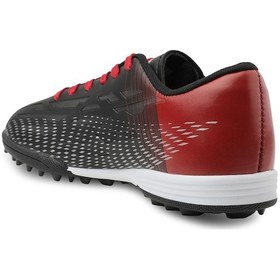 Resim Slazenger SCORE I HS Çocuk Halı Saha Siyah - Kırmızı Futbol Ayakkabısı 