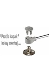 Resim Std 1 Adet Std Dolap Amortisörü Gazlı Piston Kapak Hidroliği 27 cm 100N 