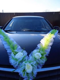 Resim Ko.lejdoskop Araba İçin Düğün Süsü Kurdele 200308779 