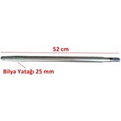 Resim SEVGENT E-Yük Arabası Arka Aks 18 Freze 52 Cm İth 