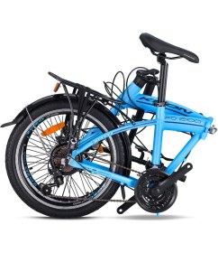 Resim Kron FD2100 Disk Fren 20 Jant Katlanır Bisiklet Antrasit-Kırmızı 