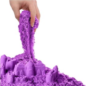 Resim MCM Group 03689 Dede, Aksesuarlı Mor Kinetik Oyun Kumu 500 gr 