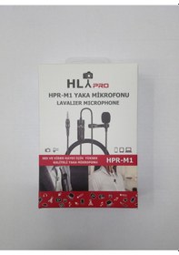 Resim Profesyonel Youtuber Yaka Mikrofonu Hpr M1 Mikrofonu 