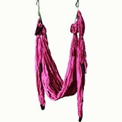 Resim Yogatime AeroYoga Kulplu Mor Hamak (Tavan Montaj Aparat Seti Hariç) 