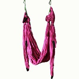 Resim Yogatime AeroYoga Kulplu Mor Hamak (Tavan Montaj Aparat Seti Hariç) 