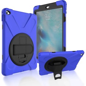 Resim Forestl Digital Apple iPad Air 2 X Shape Pc Tpu Kabuğu 360 Derece Dönebilen stand Tablet Kılıfı (Yurt Dışından) 