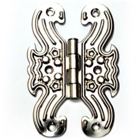 Resim Skygo Dekoratif Sac Kelebek Menteşe - Büyük, Nikel, 100 Adet 