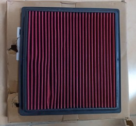 Resim Red High Flow Drop-In Panel Air Filter For 11-21 Grand Cherokee 3.6L 5.7L 6.4L 