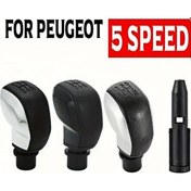 Resim Topshop1 Bright Silvery 5-speed Peugeot Citroen Vites Topuzu Dayanıklı Abs Plastik Konforlu Tutuş 