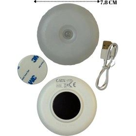 Resim Cata CT-5180 4000K (Günışığı) Mıknatıslı Kabin LED Aydınlatma (8 Adet) 