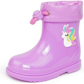 Resim Igor İgor Bimbi Unicornio Kız Çocuk Bot Mor 