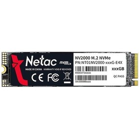 Resim Netac NV2000 M.2 2280 Nvme 256 GB 3D SSD 