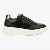 Resim Greyder 33733 Kadın Siyah Hakiki Deri Sneaker Ayakkabı-740 Siyah 
