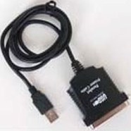 Resim ECseven SUT-702 USB to Paralel Printer Converter Kablolar 