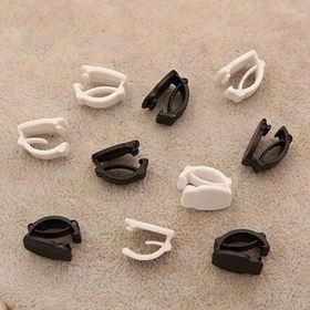 Resim 50 ADET Bayram Ayakkabı Bağcığı Süsleri: Ayakkabı Bağcıkları İçin DIY Dekoratif Klipsler - Noel Baba Şapkası ve Zili - Naylon Malzeme - Tatil Hediyeleri İçin Mükemmel 