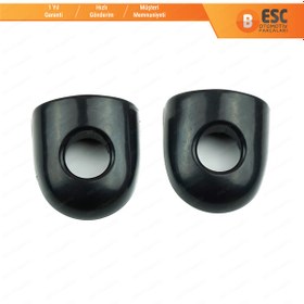 Resim Renault Nissan için 2 Adet Siyah Dış Kapı Kolu Parçası 8200028786 N11.15549 