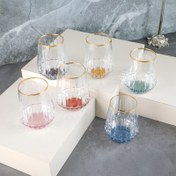 Resim Aryıldız Fiona 6'lı Su Bardağı Gold 300 ml 