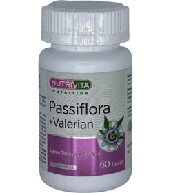 Resim Nutrivita Nutrition Passiflora Valerian 60 Tablet Kedi Otu 