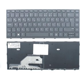 Resim HP Uyumlu ProBook 430 G5 Klavye Tuş Takımı Siyah TR 