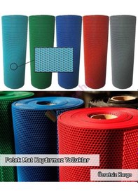 Resim Z Mat Petek Kaydırmaz Pvc Paspas Iç-Dış Islak Zemin Kaymaz 