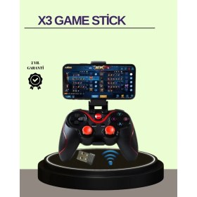 Resim Çift Analog Joystick ve 14 Tuşlu Bluetooth Oyun Kumandası 