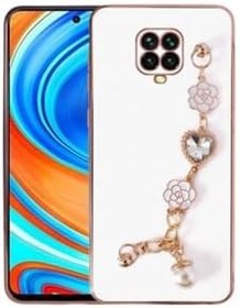 Resim Xiaomi Redmi Note 9S Kılıf El Tutamaçlı Kamera Korumalı Taka Silikon Kapak + Ekran Koruma 3392 