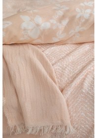 Resim Yataş Bedding Etta Çift Kişilik Fall Winter Çeyiz Seti Pudra 