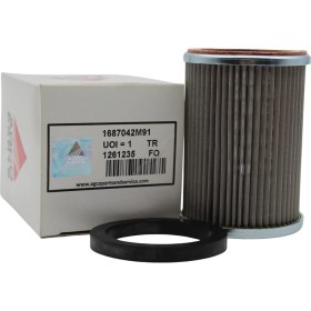Resim Agco Massey Ferguson 1687042M91 Hidrolik Yağ Filtresi – Orijinal Mf 5400 / 6400 Serisi Filtre 