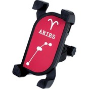 Resim Reedark 360 Derece Dönebilen Ayarlanabilir Bisiklet Telefon Tutucu - Yıldız Desenli, 6.8 İnç'e Kadar Uyumlu Diğer 