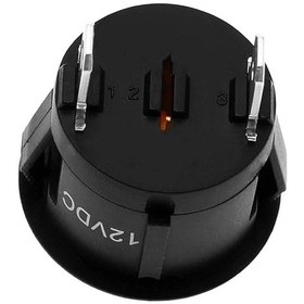 Resim Ic-131d Yuvarlak Sinyal Lambası Yeşil 12v Dc Led 