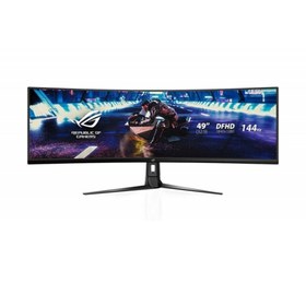 Resim Asus ROG STRIX XG49VQ 49" 4ms 144Hz DFHD VA FreeSync MM Kavisli RGB Gaming Monitor 