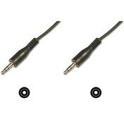Resim Stereo Ses Kablosu, 3.5 Mm Erkek - 3,5 Mm Erkek, 1.50 Metre, Ccs, 2X0.10/10 Zırhlı, Siyah Renk 