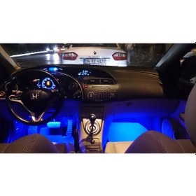 Resim Araç İçi Ayak Altı Sese Duyarlı Led Araç İçi Ayak Altı Sese Duyar 