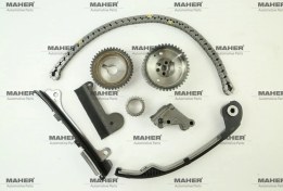 Resim Eksantrik Zincir Seti Almera 00-05 / Prımera 00-02 Qg15de 7 Parça + Cvvt Dişli 130214m501 