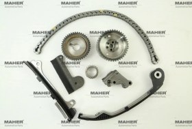 Resim Eksantrik Zincir Seti Almera 00-05 / Prımera 00-02 Qg15de 7 Parça + Cvvt Dişli 130214m501 