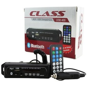 Resim Araç Içi Bluetooth Aux Çevirici Modül Mikrofon Özellikli Konuşma N11.97 