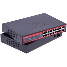 Resim Ricon Rs162ge-u 16-port Gigabit Unmanaged Switch 