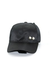 Resim Cappello Iki Taşlı Siyah Kadın Şapka - Capstbr001 Siyah 