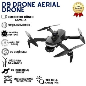 Resim M104 Drone,fırçasız Motorlu, Engel Aşabilen,uzun Aydınlatmalı,brushless Motorlu 4k Akıllı Drone-1477 