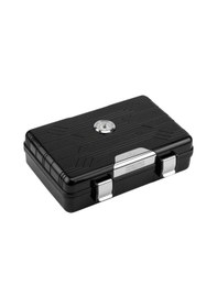 Resim Firebird Seyahat Tipi 10 Parlak Siyah Humidor Puro Kutusu - Trm5015 