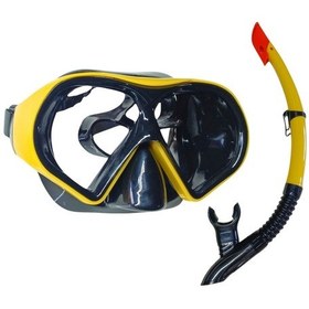 Resim Star Diving Dalış Maskesi Ve Snorkel Yetişkin - 51713-sarı Çok Renkli 