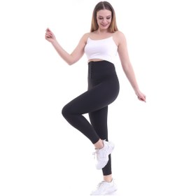 Resim BARUCCA Bel Incelten Yüksek Bel Agraflı Sauna Tayt 