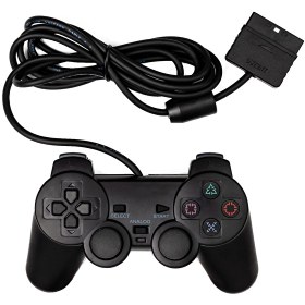 Resim OYUN KOLU GAME PAD KABLOLU TİTREŞİMLİ PS2 NARİTA NRT-PS2 