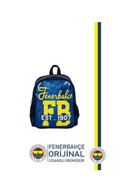 Resim Fenerbahçe Orijinal Lisanslı Anaokulu Çantası Fb Sarı Lacivert Çanta Sarı - Lacivert 