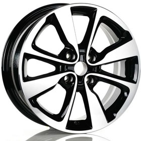 Resim EMR-A1122-01 6.5x15"-4x100 ET40 54.1 Black Diamond Jant (4 Adet) 