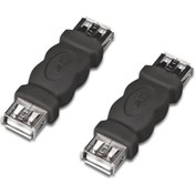 Resim Usb Adaptörü, Usb A Dişi - Usb A Dişi, Usb 2.0 Uyumlu, Ul, Siyah Renk 