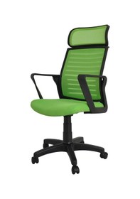 Resim Mobilyakeyfi Bürocci Likya Plastik Ayaklı Çalışma Koltuğu-Yeşil File-2284B0543 