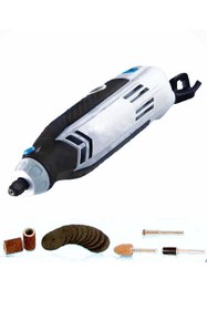 Resim Binbirreyon Hobi Makinesi Gravür Aleti 130w + 15 Parça Aksesuarlı Cc003 