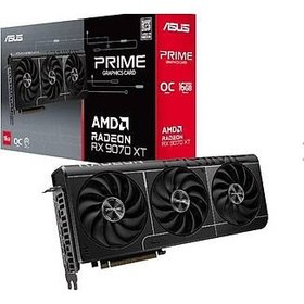 Resim Asus Prime RX9070XT-O16G AMD Radeon RX 9070 XT 16GB GDDR6-256bit OC HDMI 3Xdp Ekran Kartı 